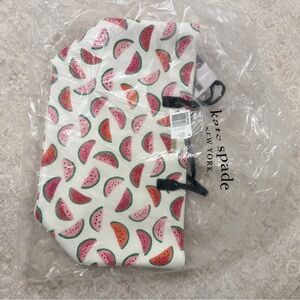 Kate Spade Watermelon Slice Bag - White and Pink